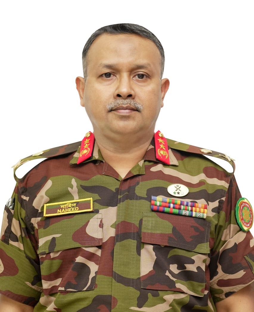 Major General Md Naheed Asgar, BSP, ndc, afwc, psc
